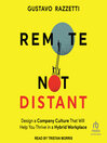 Cover image for Remote Not Distant